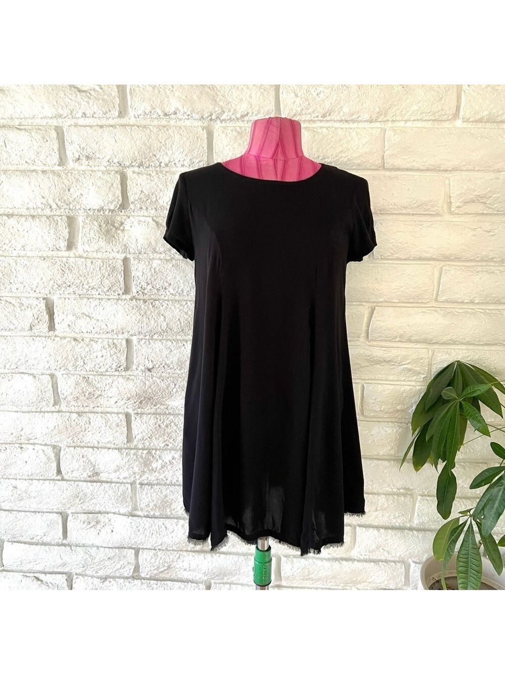 Silence and Noise Black Dress